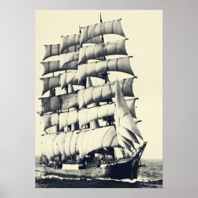 Affiche Le Pamir barque (Devant)