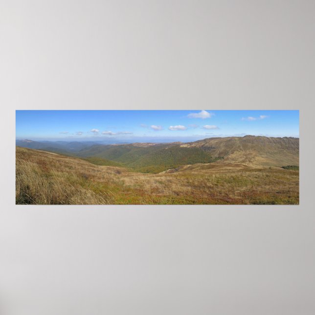 Affiche Le panorama de Bieszczady (Devant)