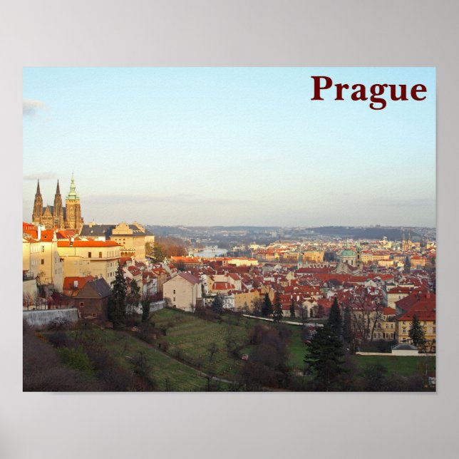 Affiche Le panorama de Prague (Devant)
