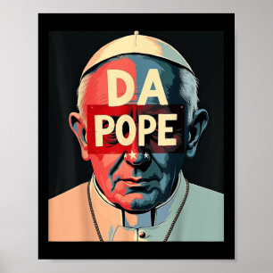 Affiche Le Pape Bobby Chicago - Da Da Da L'Humour catholiq