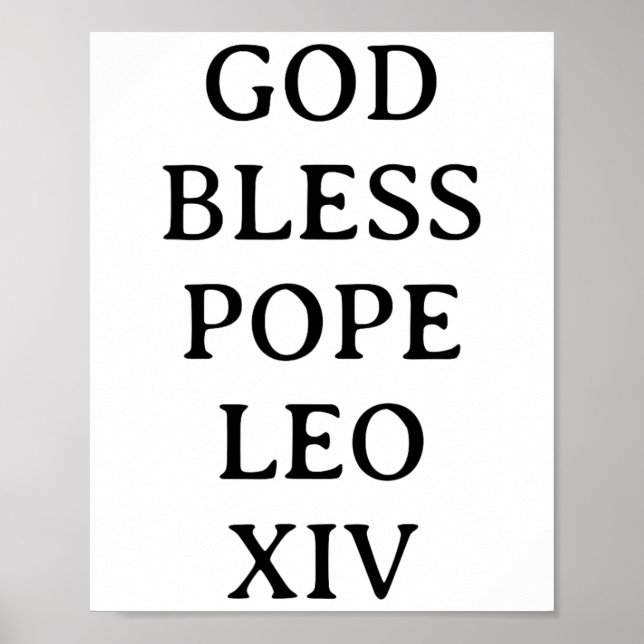 Affiche Le Pape Leo Xiv 3 (Devant)