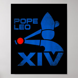Affiche Le Pape Leo Xiv Da Le Pape Leo 14 Baseball