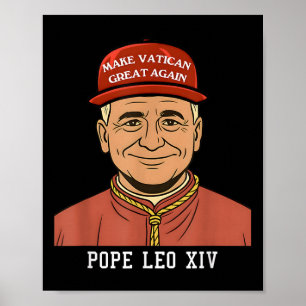 Affiche Le Pape Leo Xiv Rendre sa grandeur au Vatican