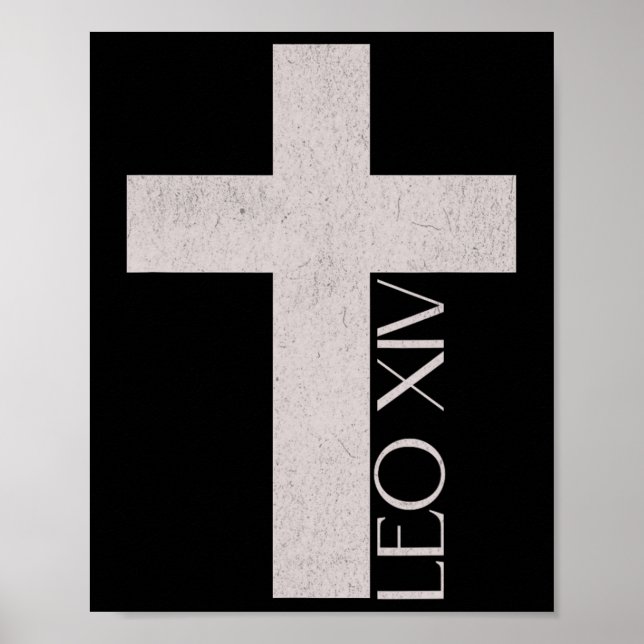Affiche Le Pape Leon Xiv (Devant)