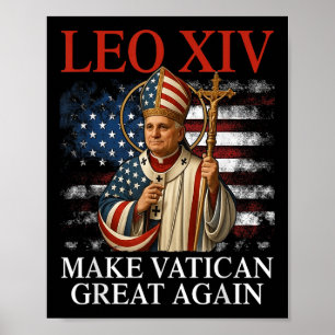 Affiche Le Pape Léon Xiv Rendre la grandeur du Vatican au 