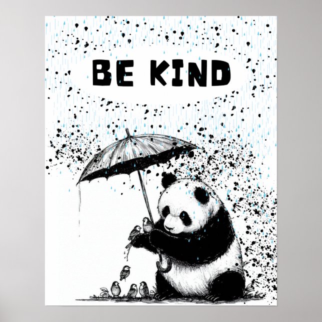 Affiche Le paradis de Panda : Soyez gentil avec les amis p (Devant)