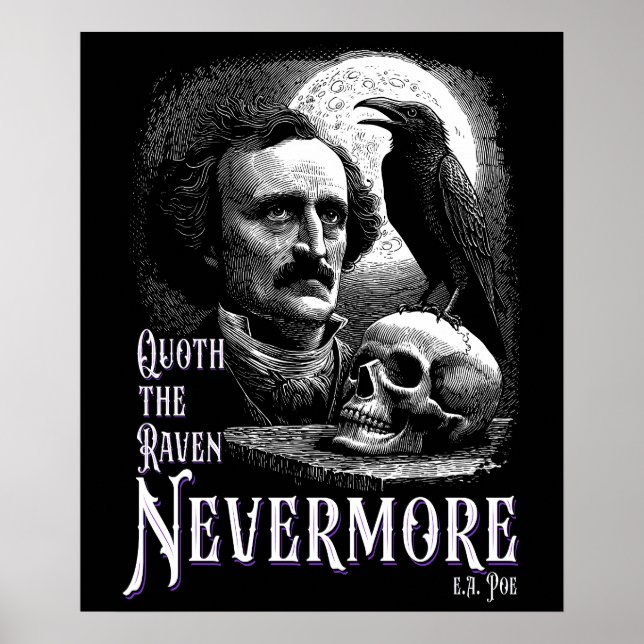 Affiche Le paradis d'Edgar Allan Poe (Devant)