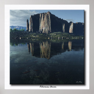 Affiche Le paradis des pêcheurs