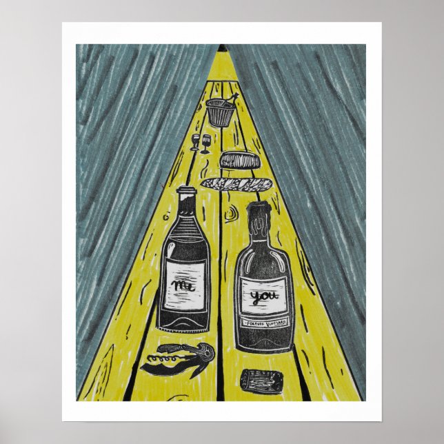 Affiche Le paradis est un dîner sans fin pour deux (Devant)