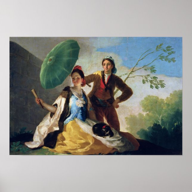 Affiche Le Parasol, 1777 (Devant)