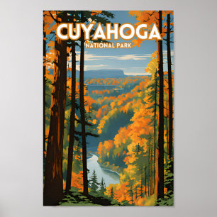 Affiche Le Parc national de Cuyahoga