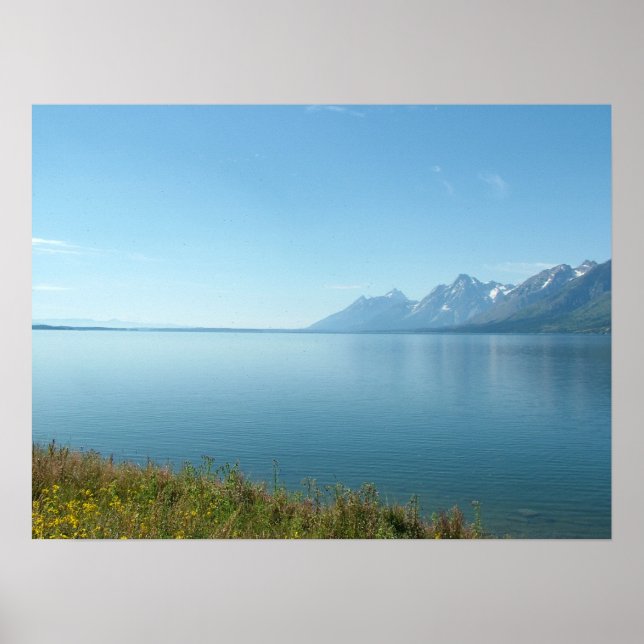 Affiche Le Parc national de Grand Teton (Devant)