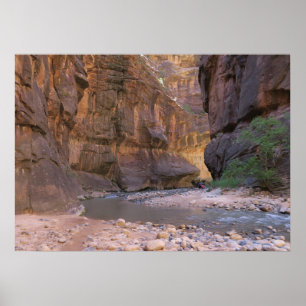 Affiche Le Parc national de Narrows Zion