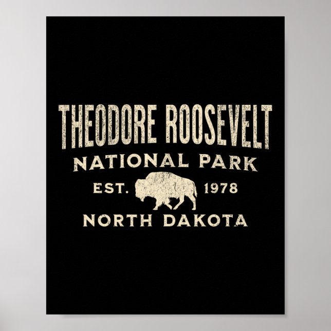 Affiche Le Parc national de Theodore Roosevelt (Devant)