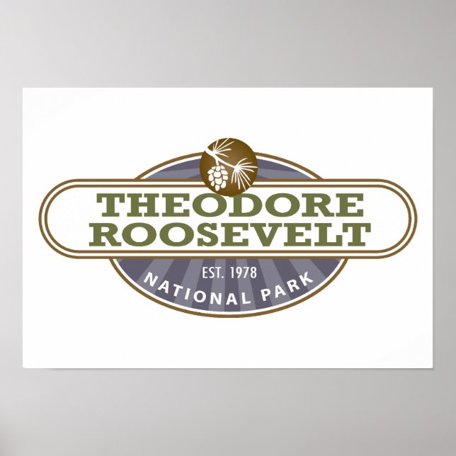 Affiche Le Parc national de Theodore Roosevelt (Devant)