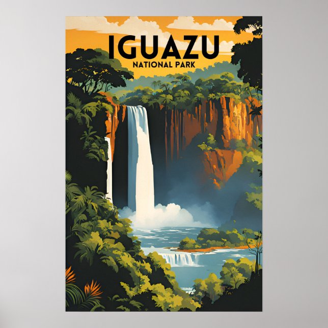 Affiche Le Parc national de Travel Iguazu (Devant)
