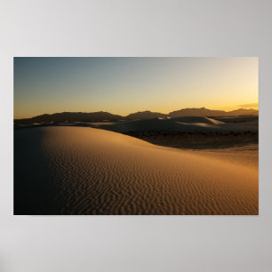 Affiche Le parc national de White Sands