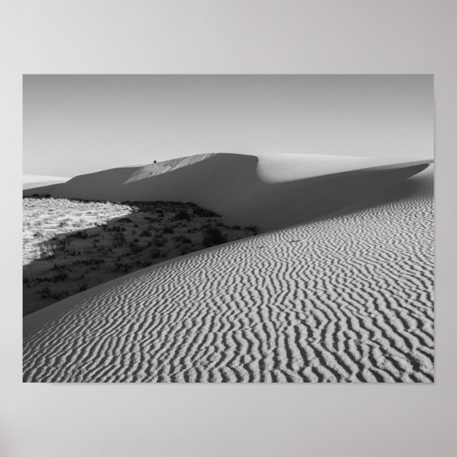 Affiche Le parc national de White Sands (Devant)