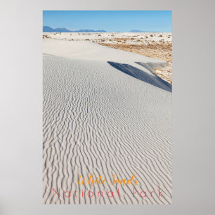 Affiche Le parc national de White Sands