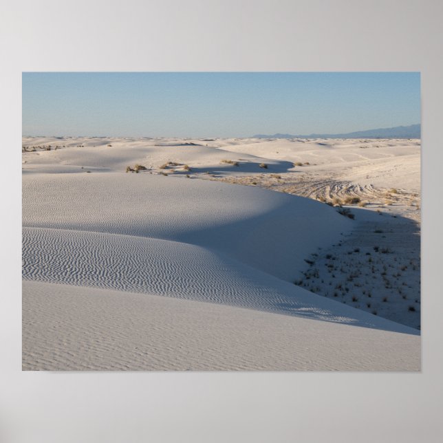 Affiche Le parc national de White Sands (Devant)