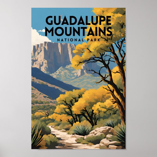 Affiche Le Parc national des Monts Guadalupe (Devant)