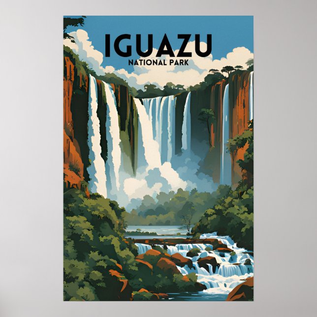 Affiche Le Parc national d'Iguazu (Devant)