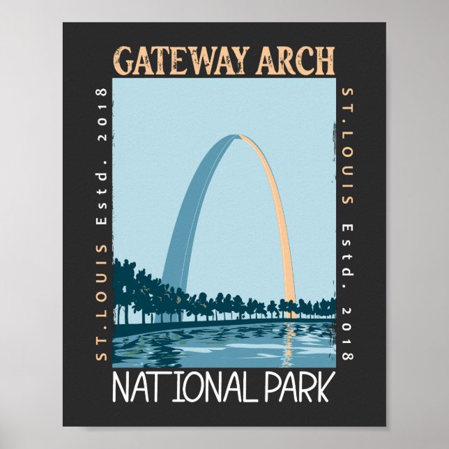 Affiche Le parc national Gateway Arch est en danger (Devant)