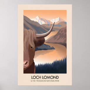 Affiche Le parc national Loch Lomond et des Trossachs