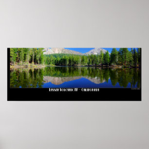 Affiche Le Parc national volcanique de Lassen