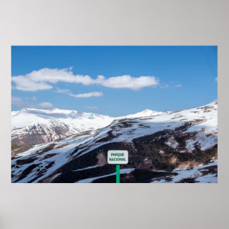 Affiche Le Parque Nacional Sierra Nevada