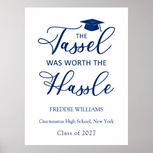 Affiche Le Parti de la Graduation Tassel valait la peine d