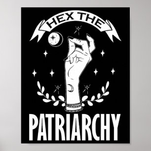 Affiche Le Patriarcat Witchcraft Phase Lune Feminist Witc