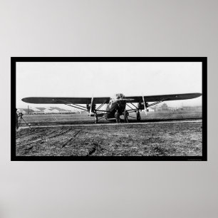 Affiche Le patricien, le plus grand avion 1929 de passager