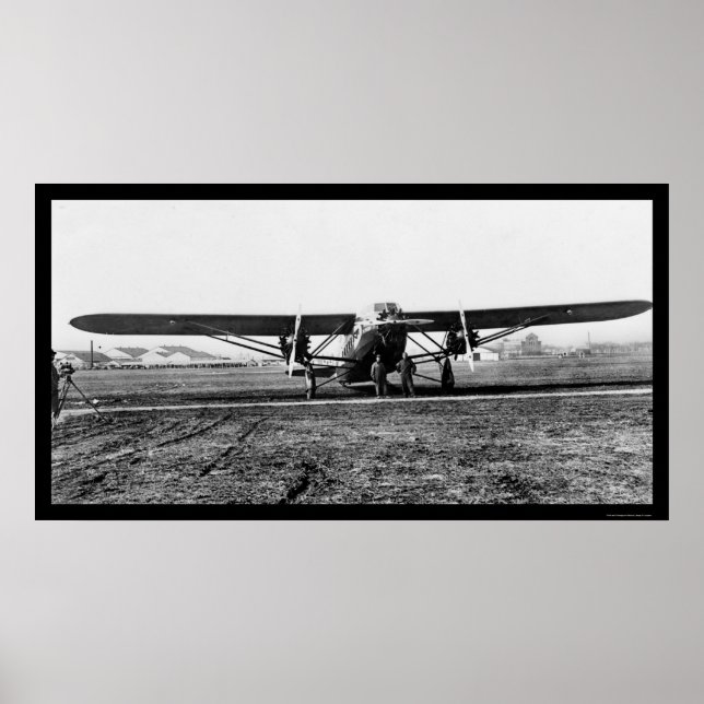 Affiche Le Patricien, le plus grand avion à passagers 1929 (Devant)
