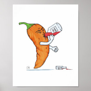 Affiche Le Pepperz, la sauce chaude préférée