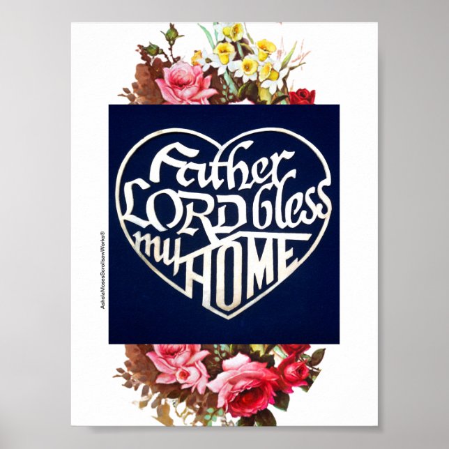 AFFICHE LE PÈRE LORD BLESSE MA CHAMBRE (Devant)