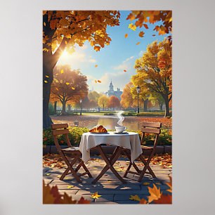 Affiche Le petit-déjeuner d'automne