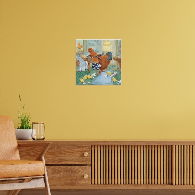 Affiche Le petit djinn rouge (Salon 2)