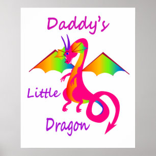 Affiche Le petit dragon de papa