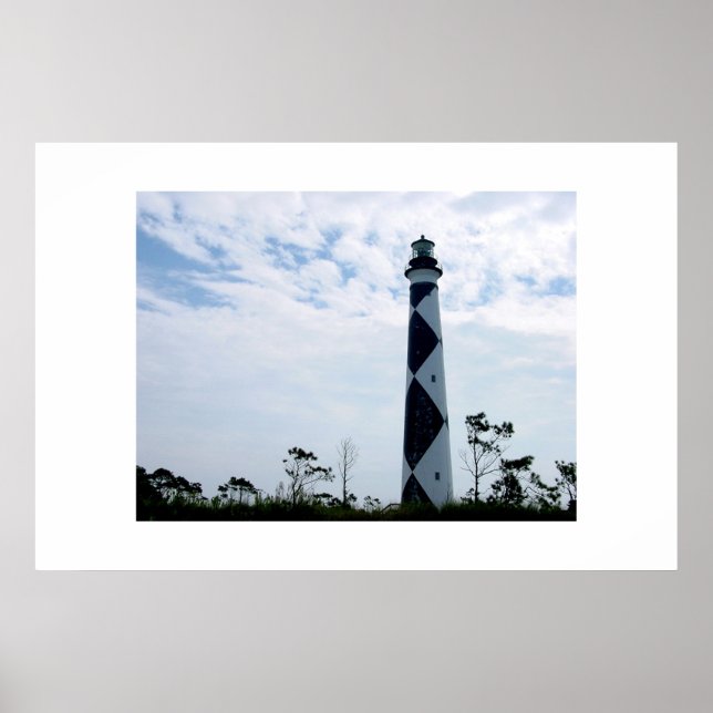 Affiche Le phare de Cape Lookout (Devant)