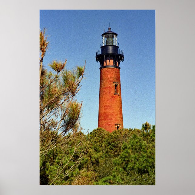 Affiche Le phare de Currituck Beach (Devant)