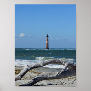 Affiche Le Phare Et L'Arbre De Morris Restent