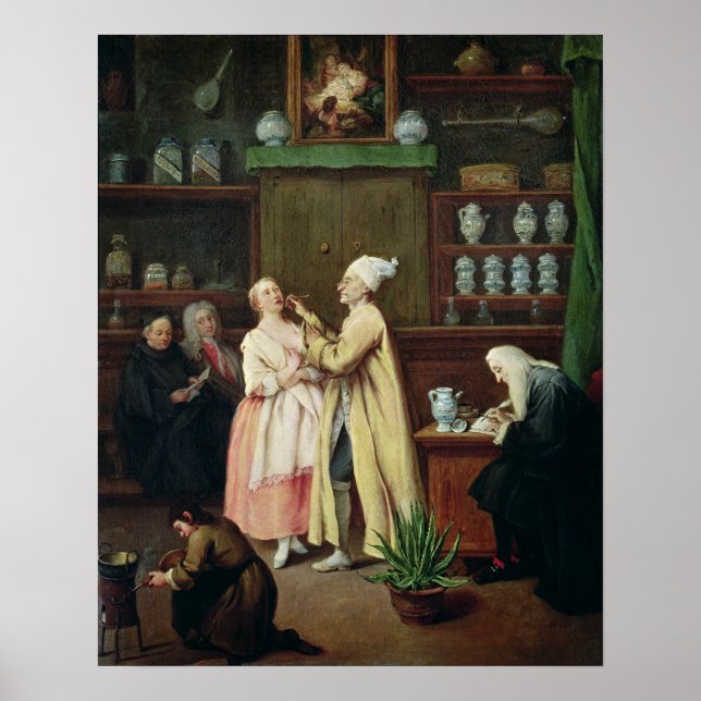 Affiche Le pharmacien (Devant)