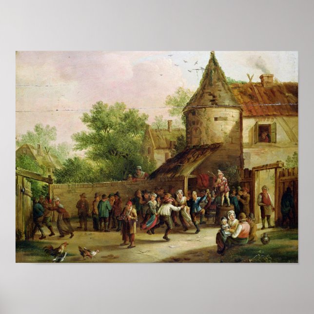 Affiche Le pied du village (Devant)