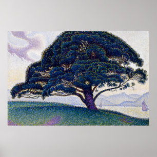 Affiche Le pin Bonaventure - Paul Signac