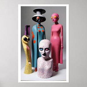 Affiche Le plaisir du maître de marionnettes