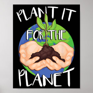 Affiche Le plante Pour La Planète