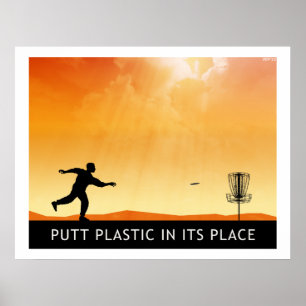Affiche Le Plastique À La Place