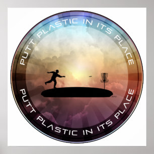 Affiche Le Plastique À La Place