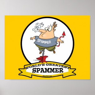 AFFICHE LE PLUS GRAND DESSIN SPAMMER